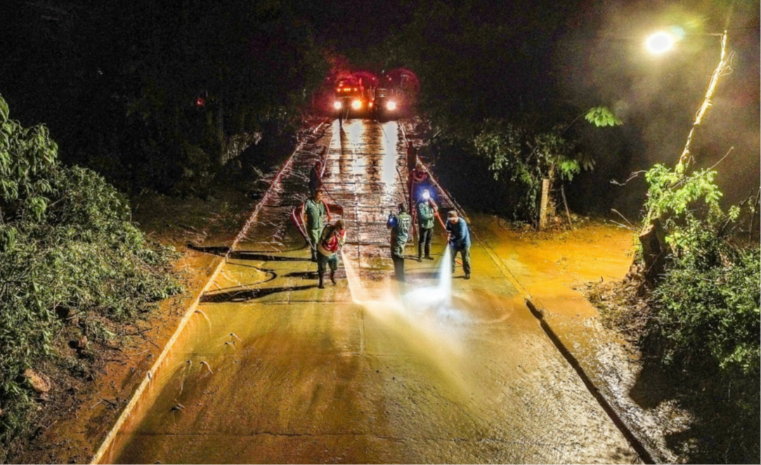 Limpian caminos e inicia jornada de salud en Temascaltepec
