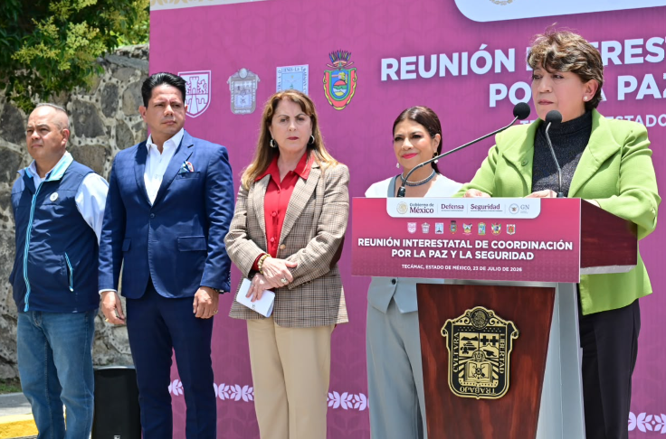 Presenta Delfina Gómez logros históricos en seguridad regional