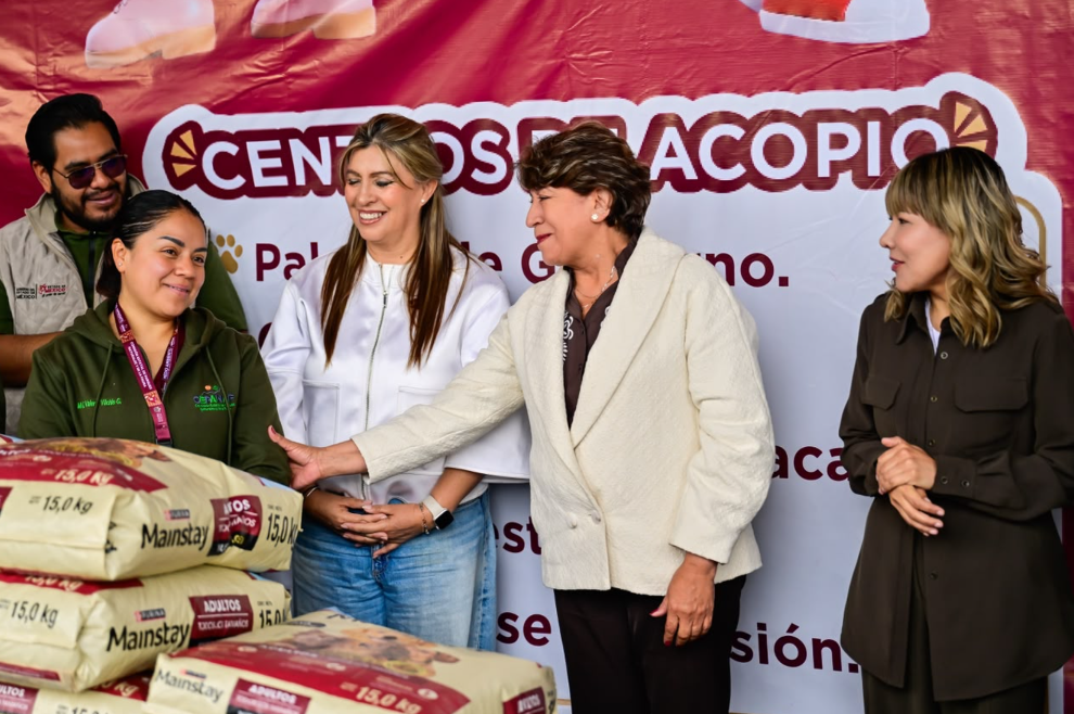 Agradece la Gobernadora Delfina Gómez donaciones a "Croquetmanía"