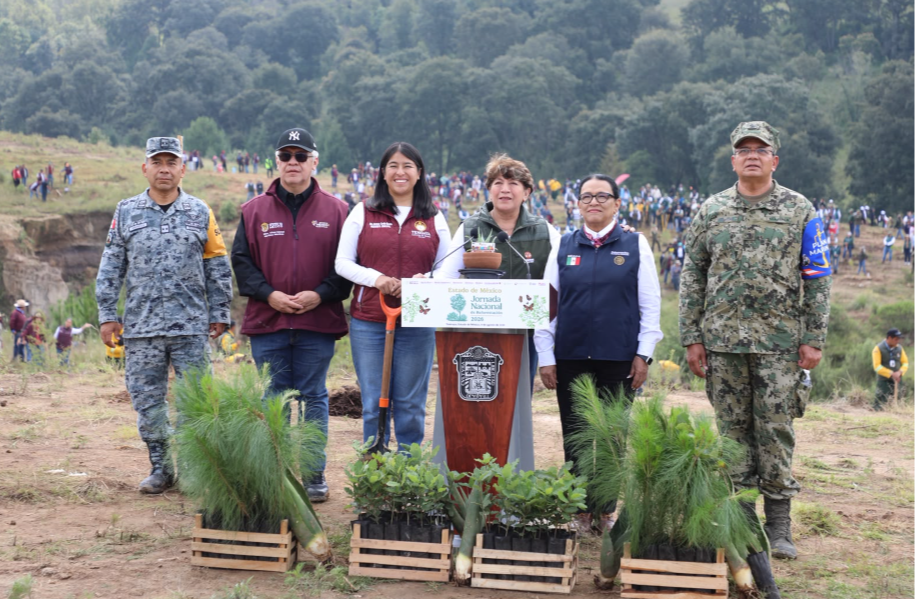 Temoaya es sede estatal de la Jornada Nacional de Reforestación 2026