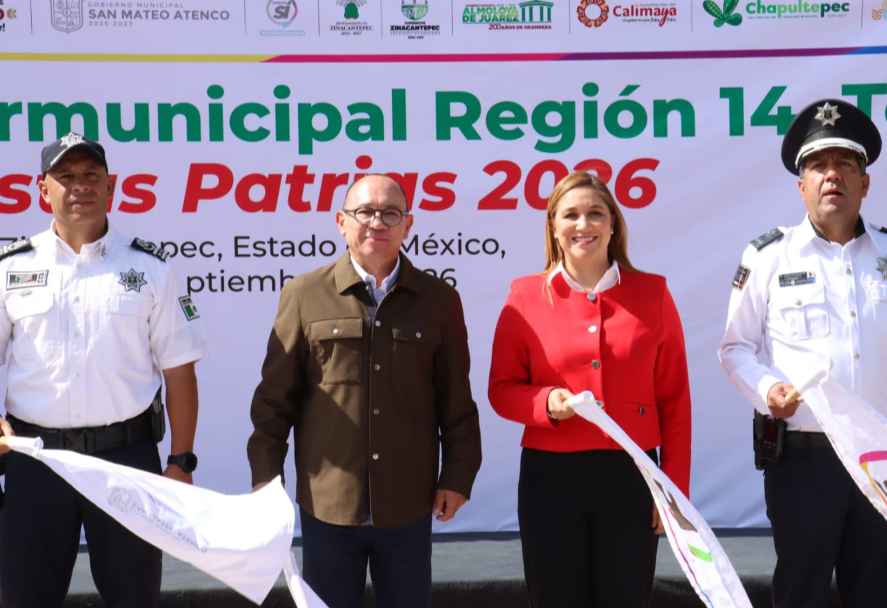 Zinacantepec es sede del Operativo Intermunicipal Fiestas Patrias 2026
