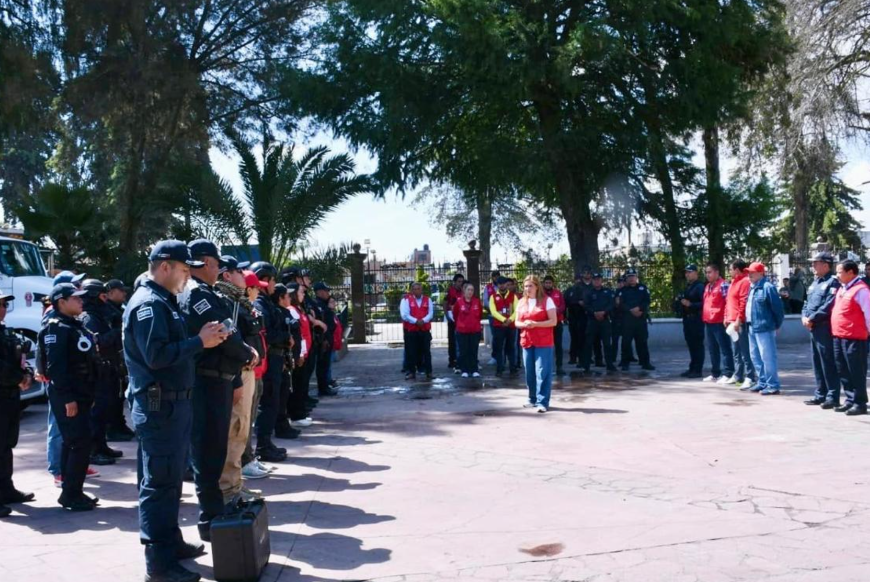Orden y seguridad comercial en San Mateo Atenco