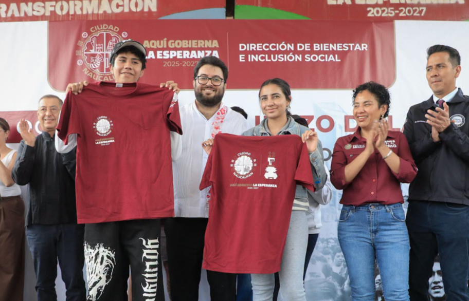 Llega a Naucalpan el programa federal "Jóvenes Unen al Barrio"