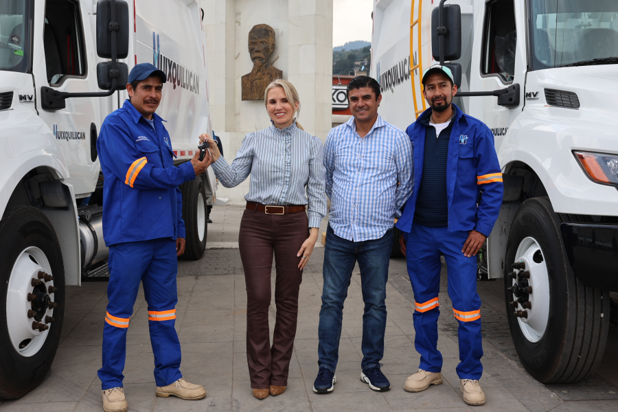 Huixquilucan refuerza servicios con 16 nuevos vehículos