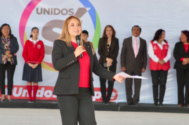 Entregan techumbre en la Escuela Primaria Amado Nervo en San Mateo Atenco