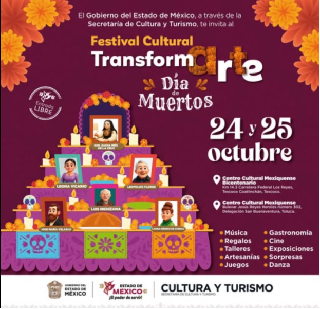 Día de Muertos llegará a centros culturales del Edomex
