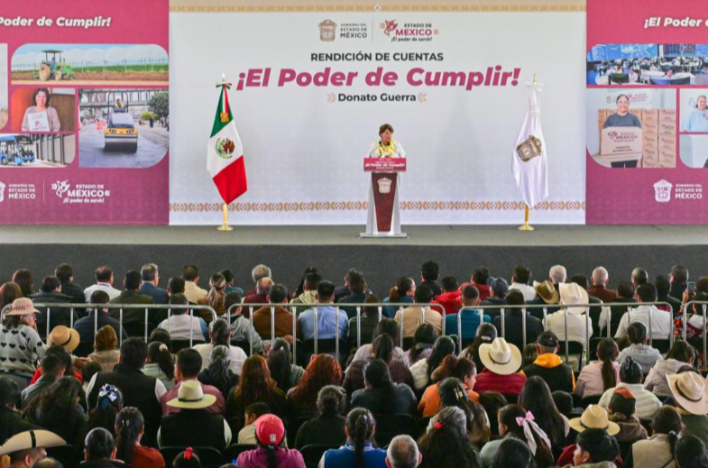 Anuncia Delfina Gómez nuevos proyectos para el Sur del Edoméx