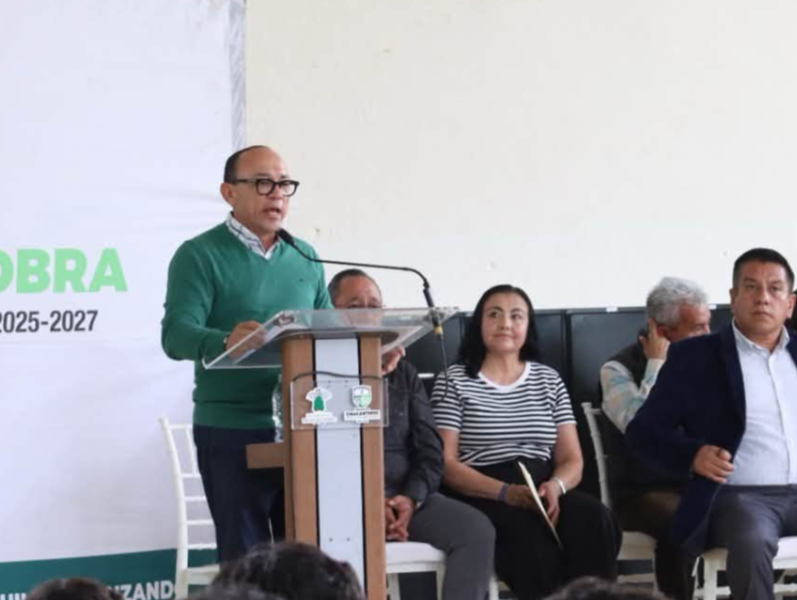 Entregan nueva aula en la Escuela Prep. Oficial Núm. 06 de Zinacantepec
