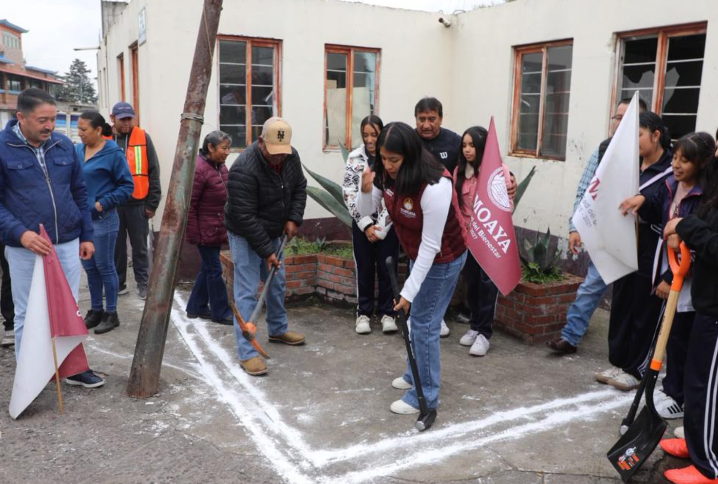 Inicia la construcción de la nueva Biblioteca Pública Municipal en Temoaya