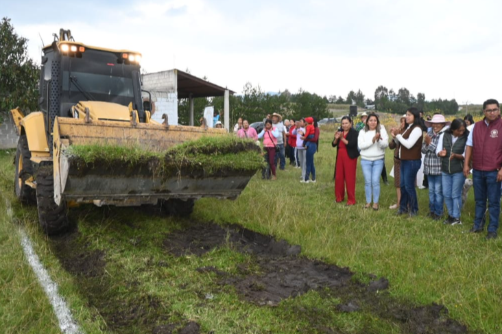 Ponen en marcha la construcción de nueva Unidad Deportiva en Temoaya