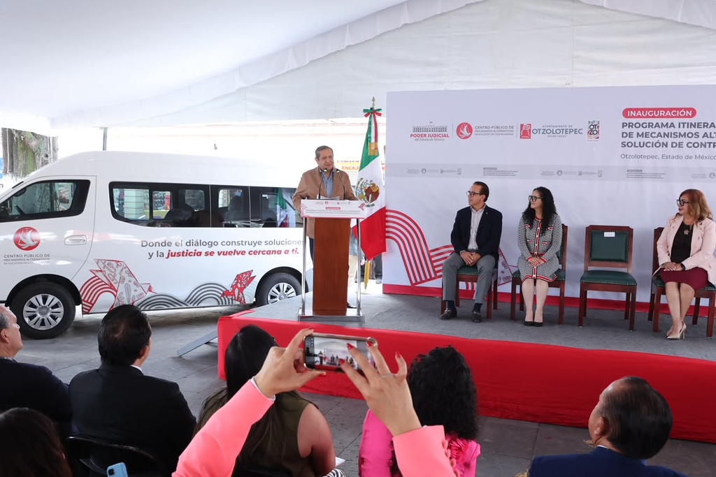 PJEdomex acerca servicios de mediación a 29 comunidades