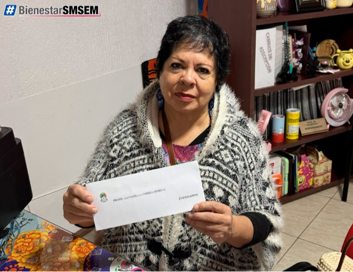 SMSEM entrega apoyos para la salud y bienestar familiar