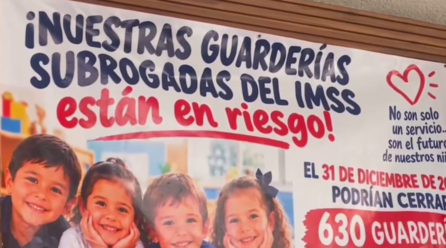 En riesgo el servicio de guarderías del IMSS en el EdoMéx