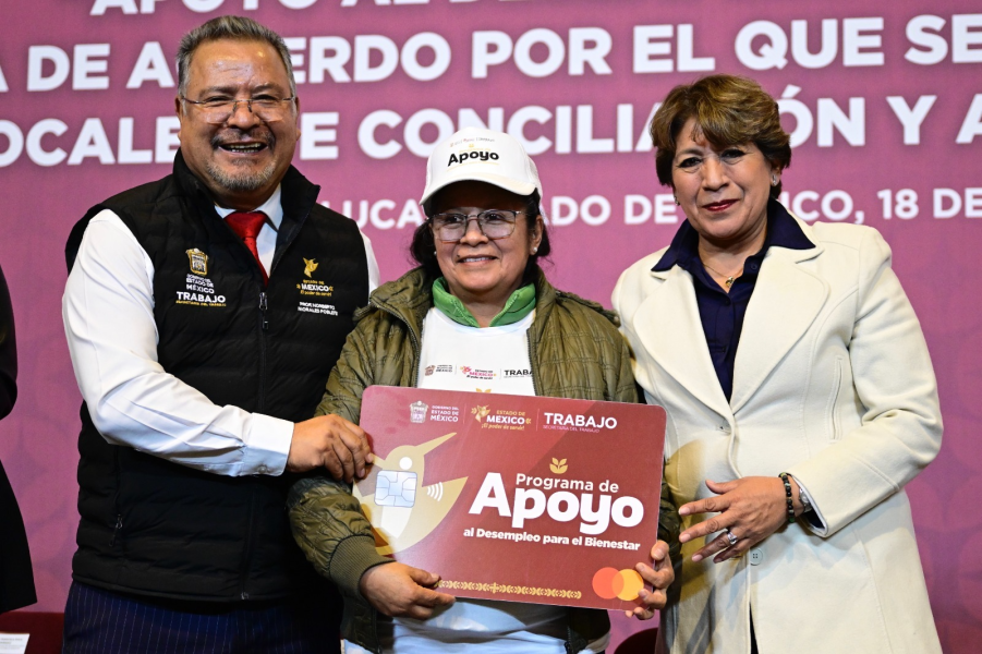 Entregan más de 17 mil apoyos para el autoempleo y desempleo en EdoMéx