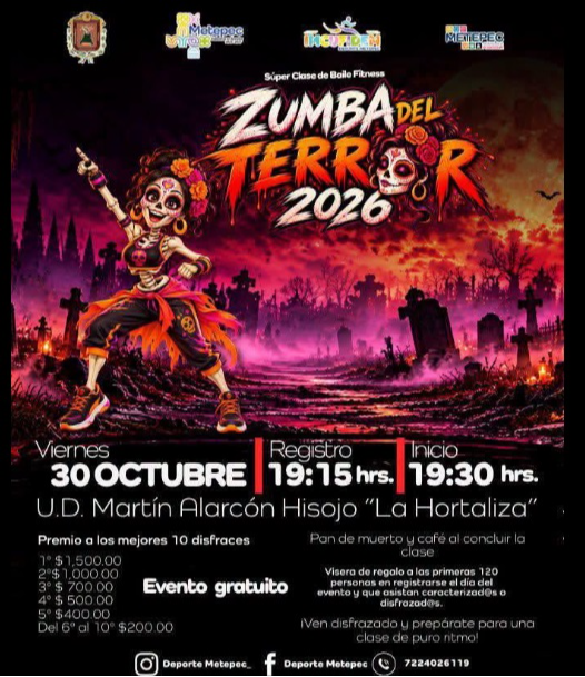 Metepec alista tres eventos deportivos por Día de Muertos