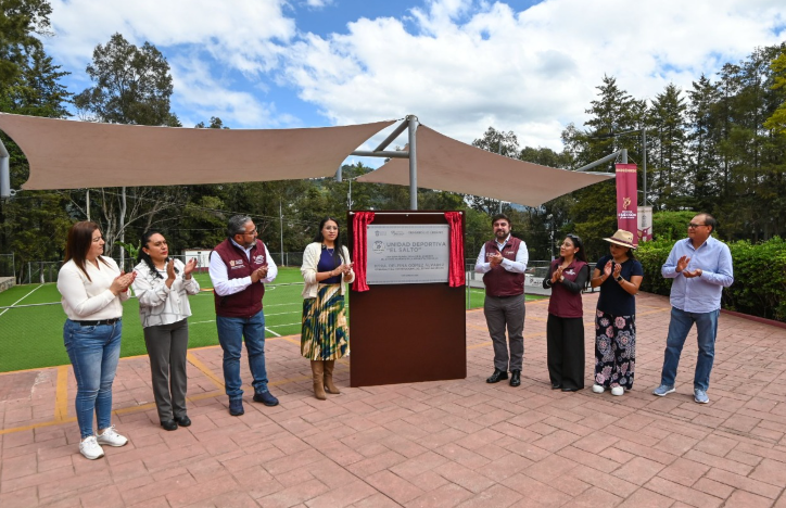 Transforman la Unidad Deportiva "El Salto" en Tenancingo