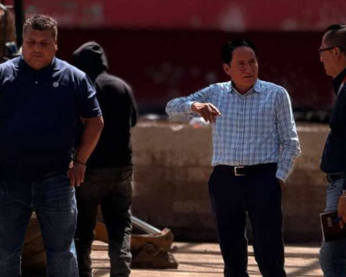 Avanza la construcción del nuevo Auditorio Municipal en Villa Victoria