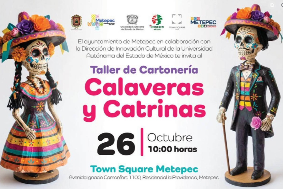 Metepec alista Catrinarte 2026 con sabor a Oaxaca