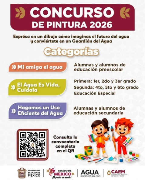 Edomex invita a estudiantes a concurso de pintura