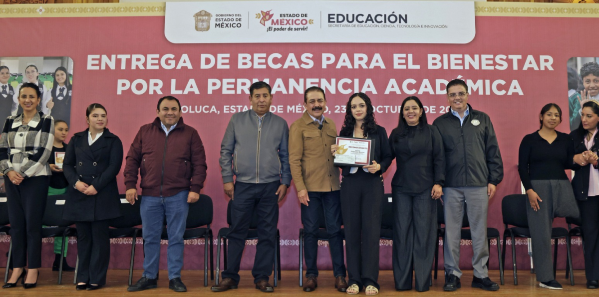 Realizan inversión histórica en becas por más de 2 mil 204 mdp