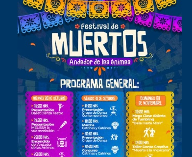 Tianguistenco alista Festival de Muertos del 30 de octubre