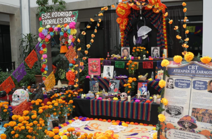 Preservan las tradiciones de Día de Muertos en Atizapán de Zaragoza