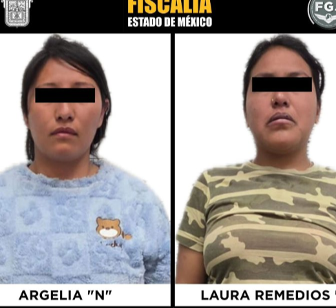 Capturan a dos mujeres por robo a una adulta mayor en Tepotzotlán