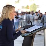 Inauguración del Auditorio en la Secundaria de San Francisco Dos Ríos