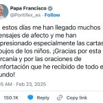 Toluca se une en oración por el Papa Francisco