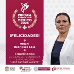 Entrega Gobernadora Delfina Gómez la Presea Estado de México 2024