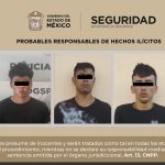 Detienen a cuatro personas por su presunta participación en el homicidio de dos funcionarios en Ocuilan